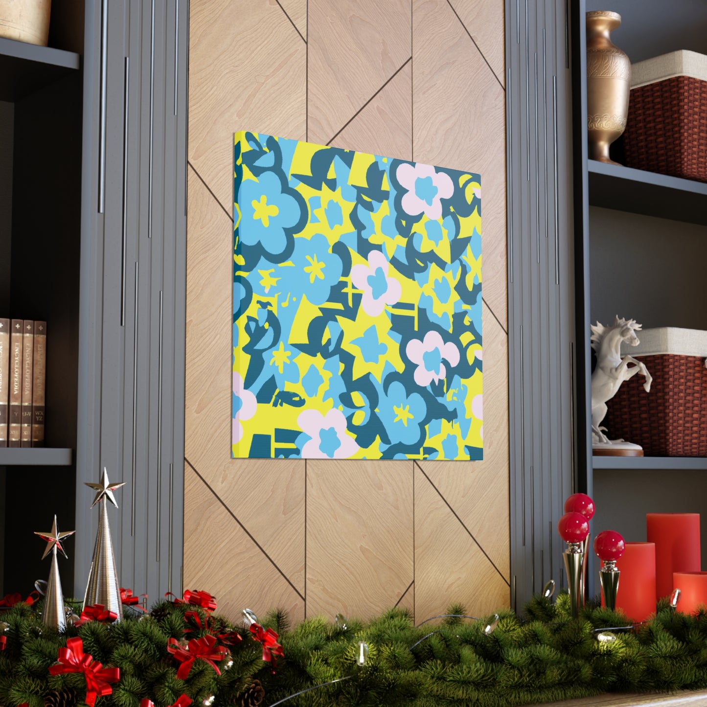 "Floral Fantasia" - Floral Canvas