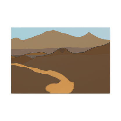 Desert Mirage - Landscape - Canvas