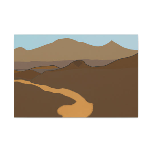 Desert Mirage - Landscape - Canvas