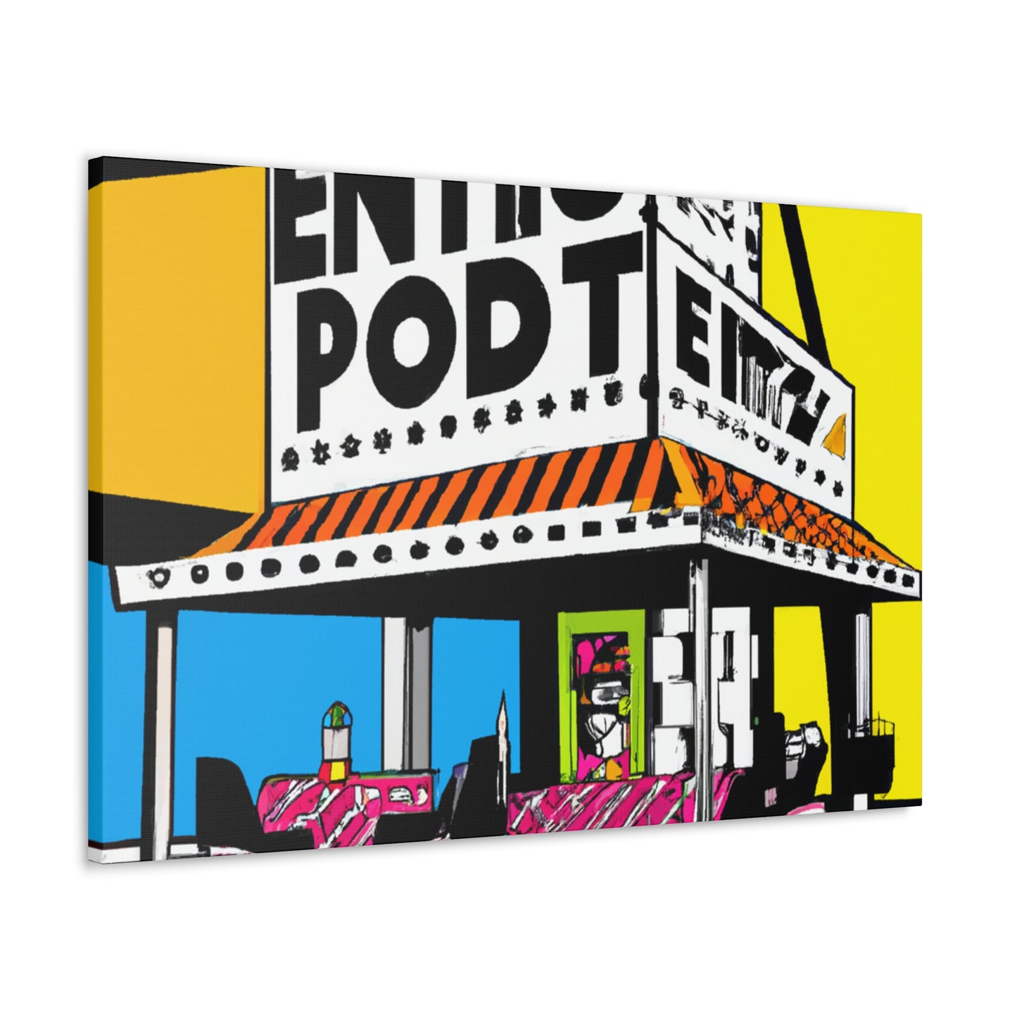 Carnival Bar - Canvas - Pop Art