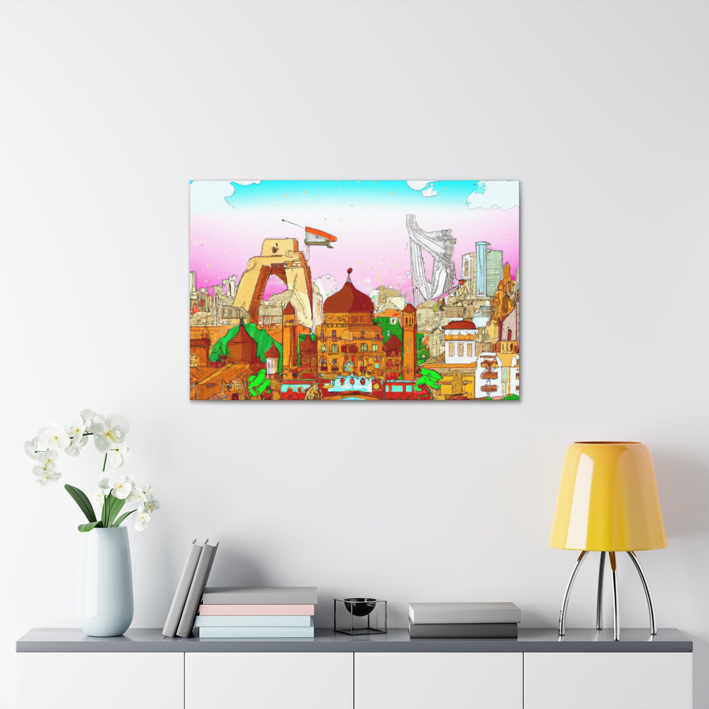 Kashmiri Splendour - Destination India - Canvas
