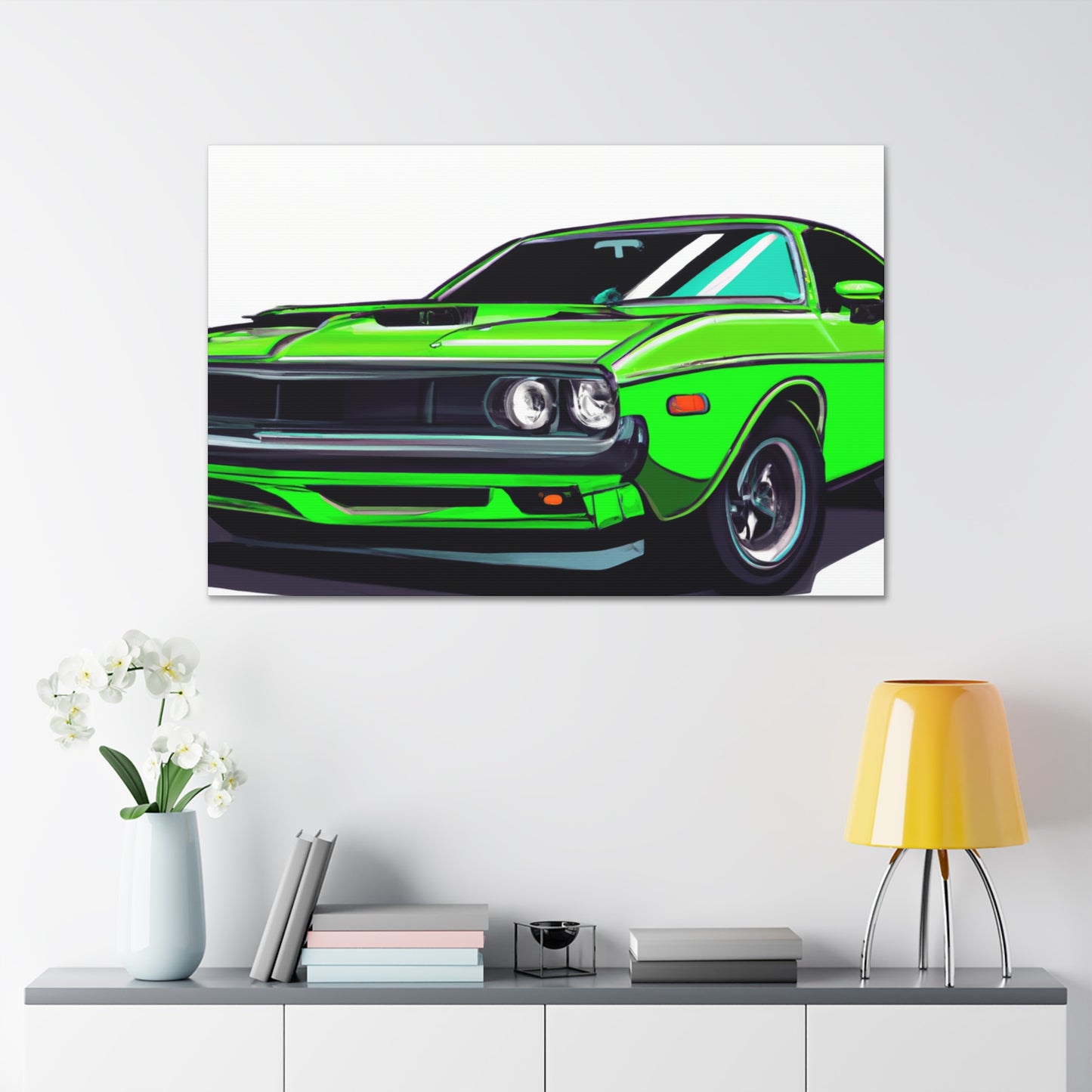 Streak - Automobile - Canvas