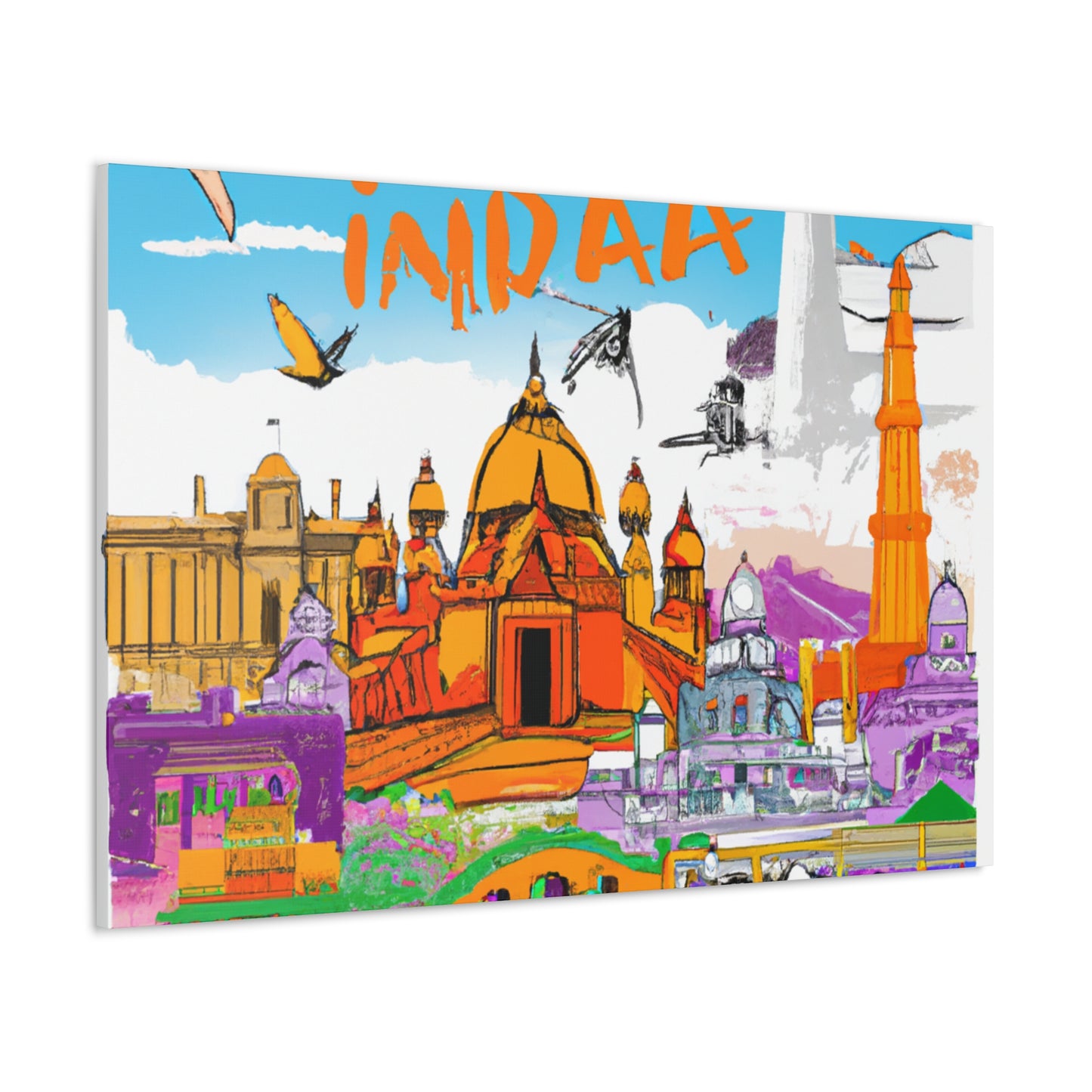 Khandeshi Palms - Destination India - Canvas