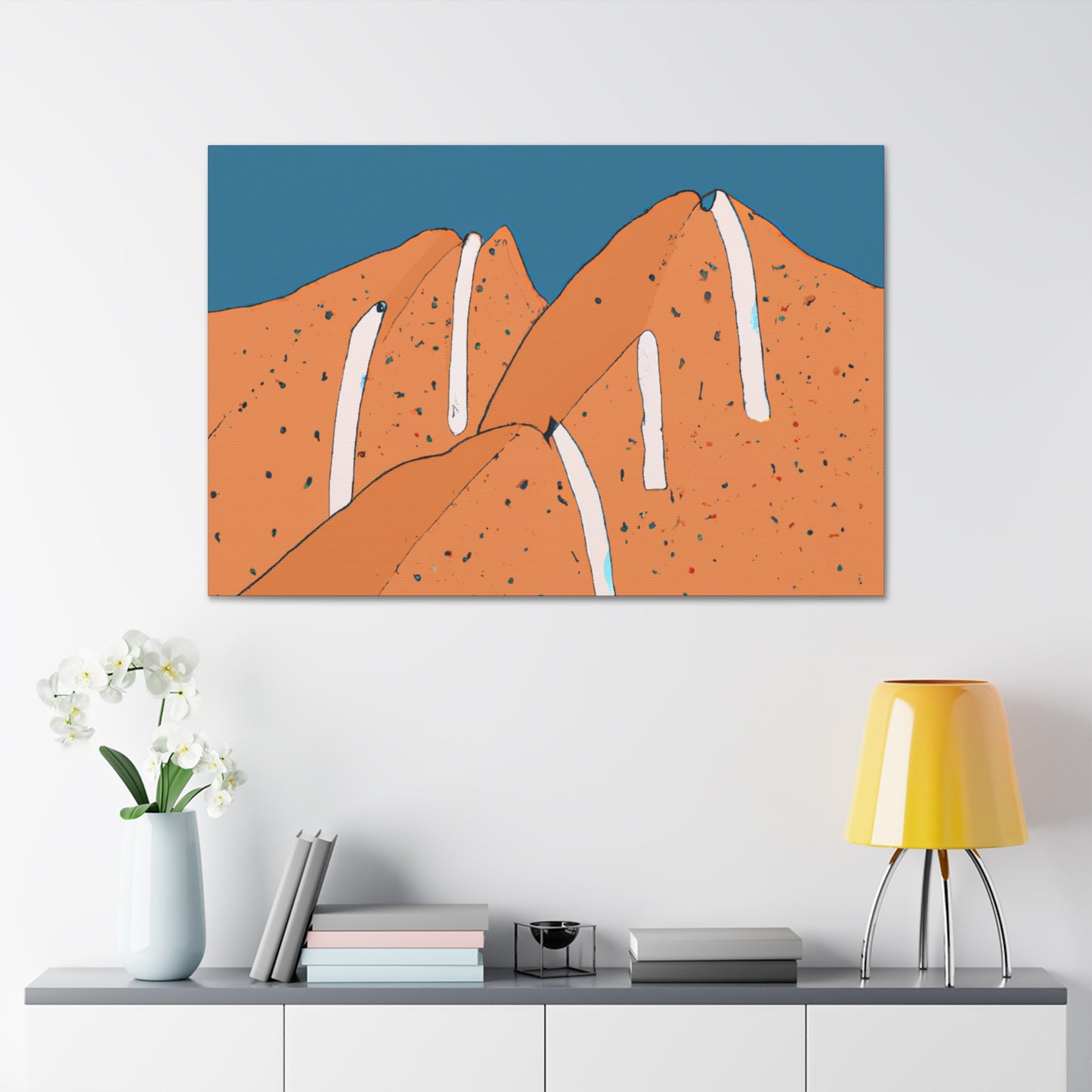 Augustine Spring - Vintage Contemporary Desert Canvas