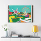 The Great Banana Splurge - Amusement - Canvas