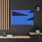Flammaclawed Lion - Midcentury Canvas