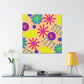 Bloomburst - Floral - Canvas