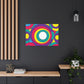 Circular Fury - Midcentury Retro Canvas