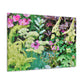 Blooming Garden Splendor. - Floral Canvas