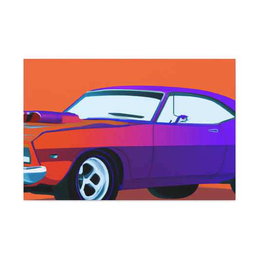 The Steamer - Automobile - Canvas