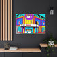 Twisty Time Soda Shop - Canvas