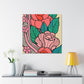 Blissful Delight - Floral - Canvas