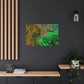 Green Mean - Canvas - Abstract