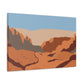 Dusty Paradise - Landscape - Canvas