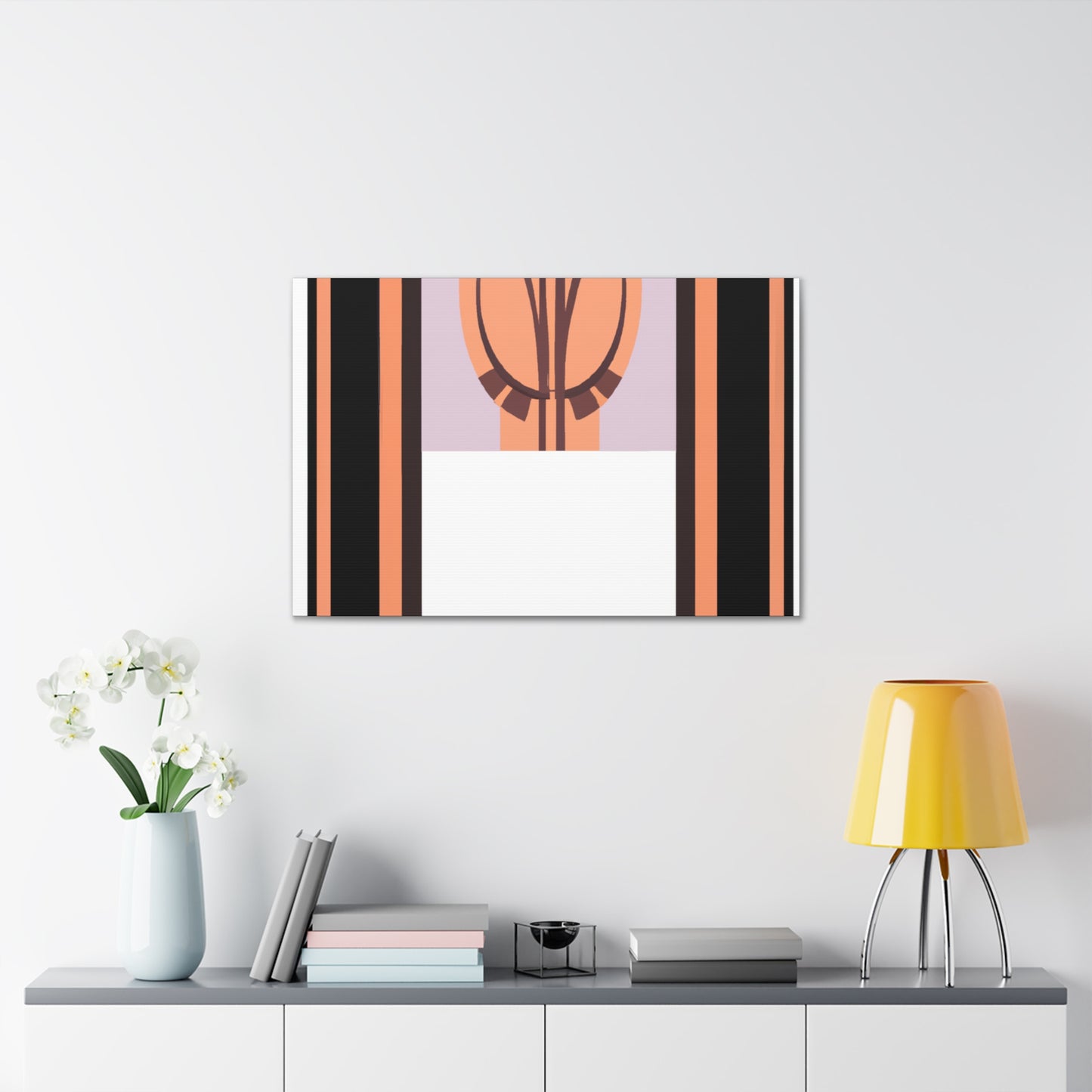 Skyline Steelwork - Midcentury Canvas Art Deco