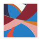 Atoms of Blooms - Midcentury - Canvas
