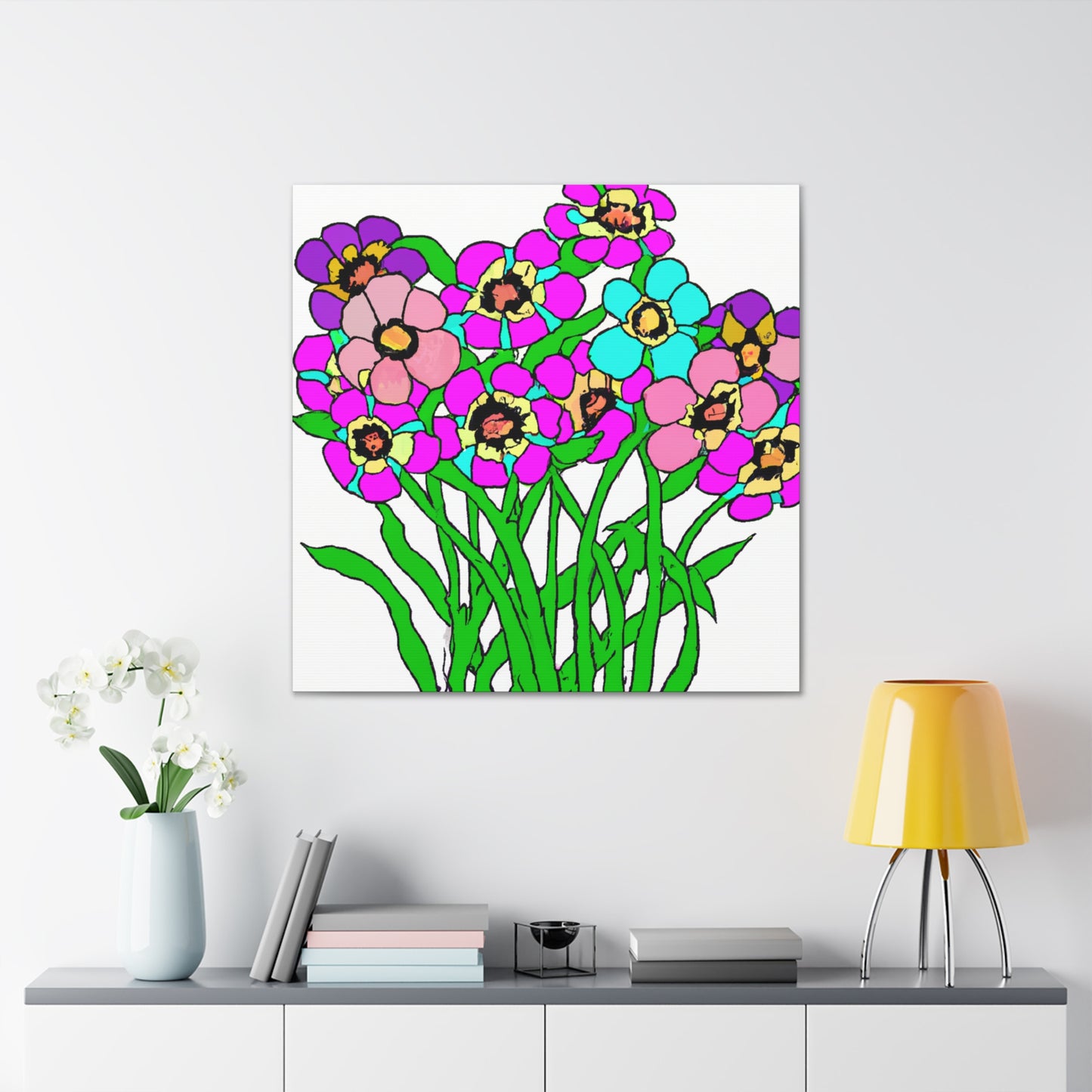 DaisyDude-Floral - Canvas