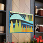 Forrest Play - Midcentury Canvas