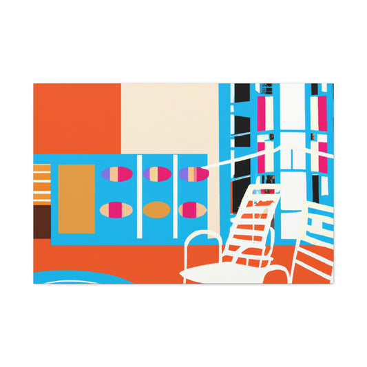 Zen Space - Midcentury - Canvas