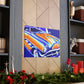Vintage Thunder Road - Automobile Canvas