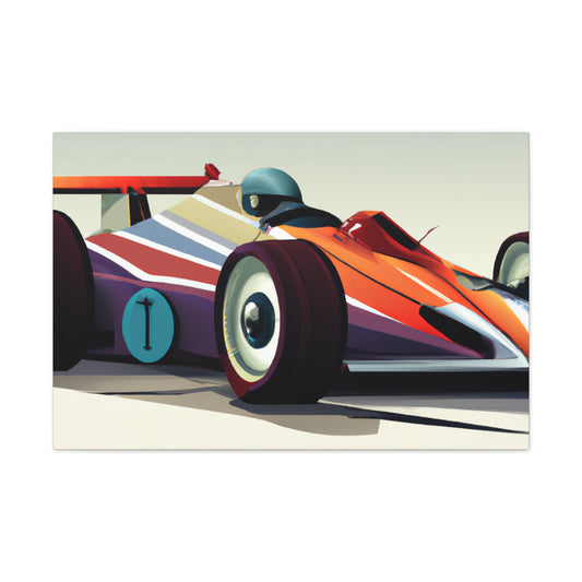 Hot Rodder Thunder - Automobile - Canvas
