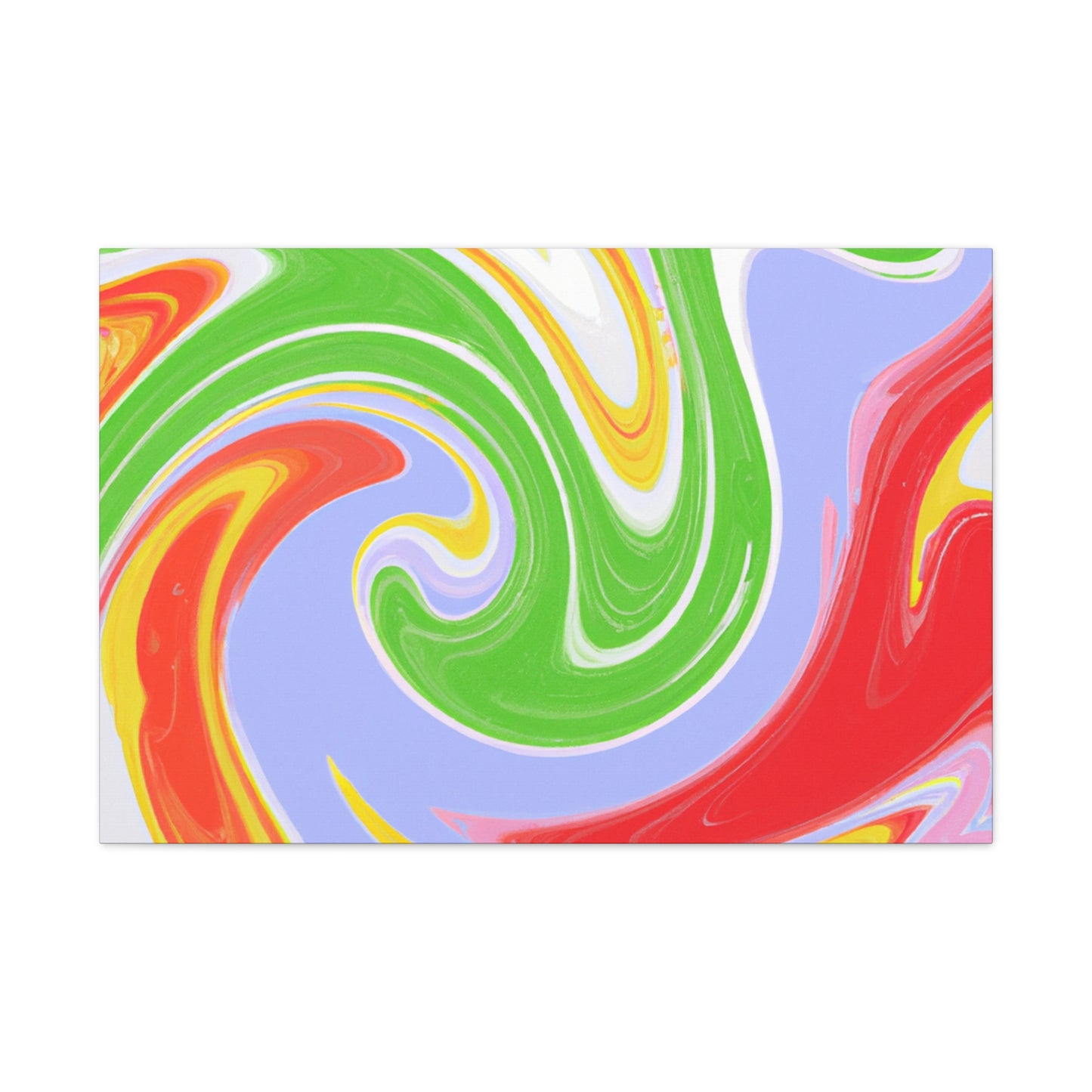 Aqualene - Abstract - Canvas