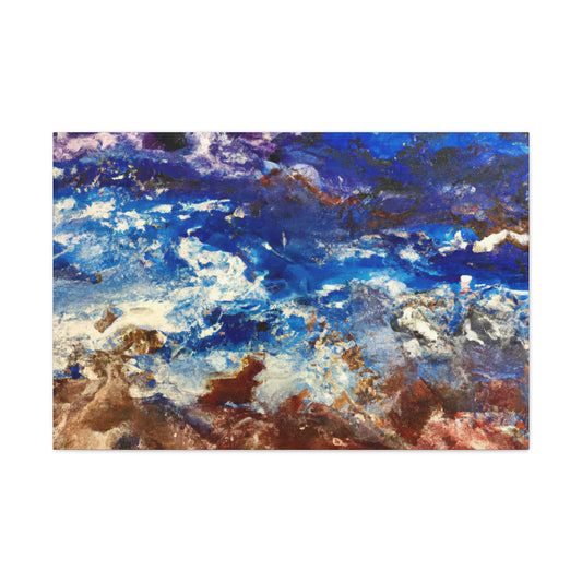 Johannes Vermeer - Abstract Canvas