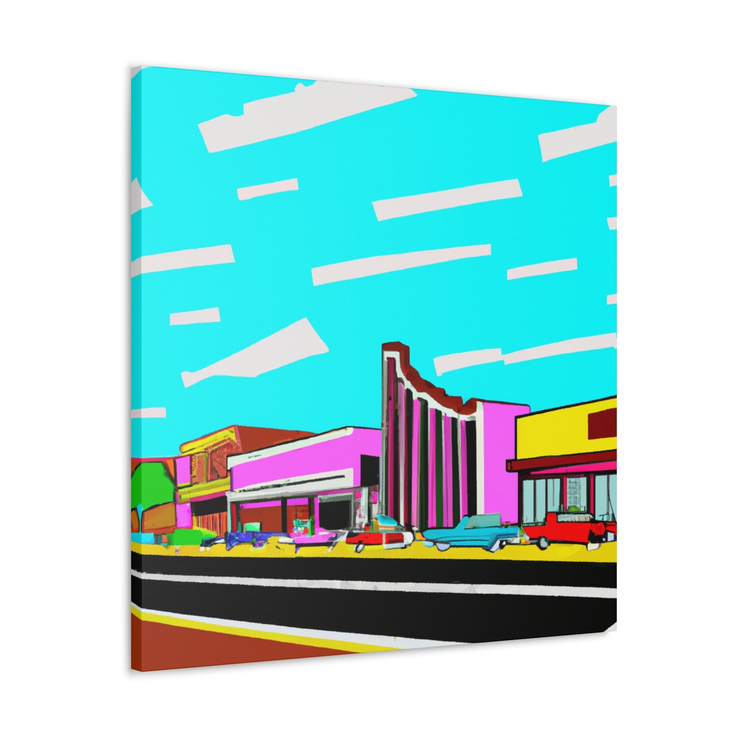 Vinyl Alley - Canvas Pop Art