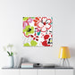 Blossomy - Floral - Canvas