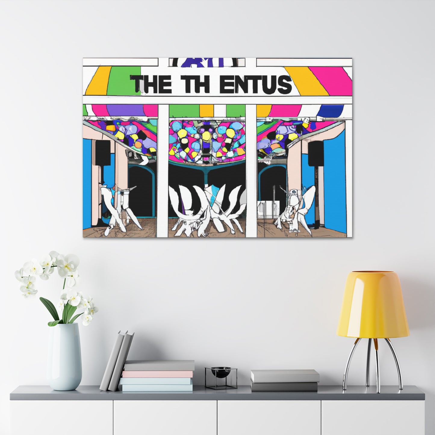 The Jukebox Joint - Canvas Pop Art