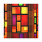 Happy Shimmer- Glass Canvas