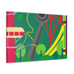 Bloomtopia - Landscape - Amusement - Canvas