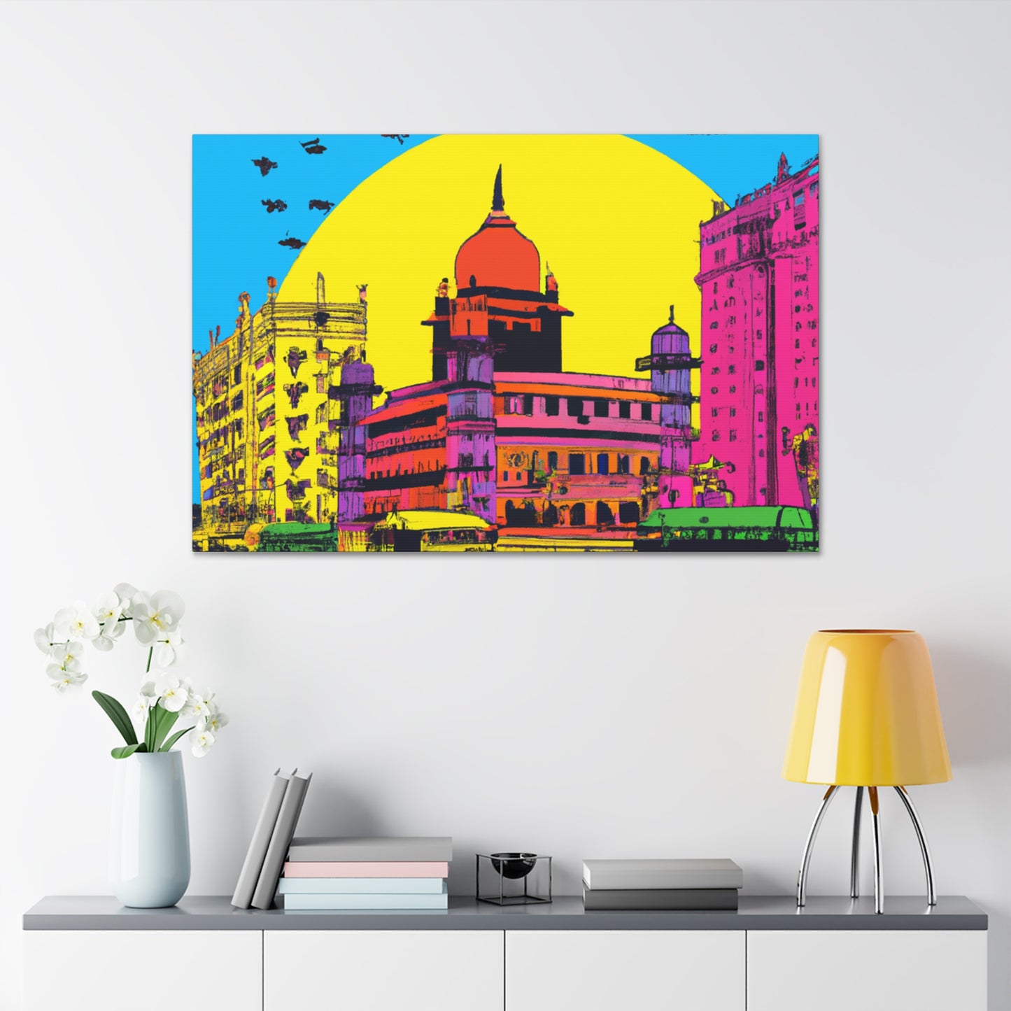 Taj Mahal - Destination India - Canvas