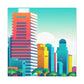 Rainbow Jungle - South America - Canvas