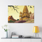 Lotus Land - Destination India - Canvas