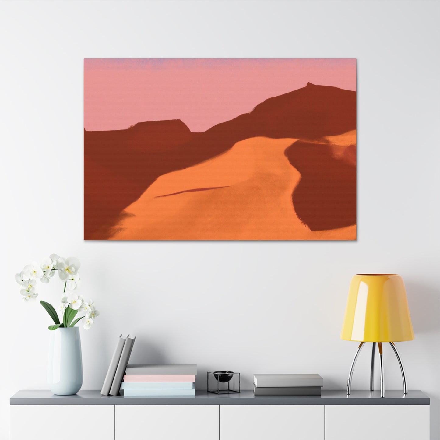 Desert Mirage - Landscape - Canvas