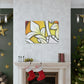 Leafy Warmth- Glass Canvas