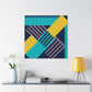 Sparkling Sunshine - Midcentury - Canvas
