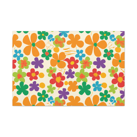 Splendid Petals - Floral Canvas
