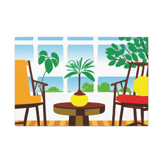 Vibrance Vibe- Midcentury - Canvas
