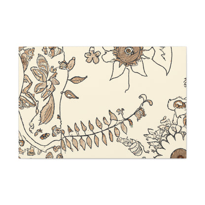 Blossomway - Floral - Canvas