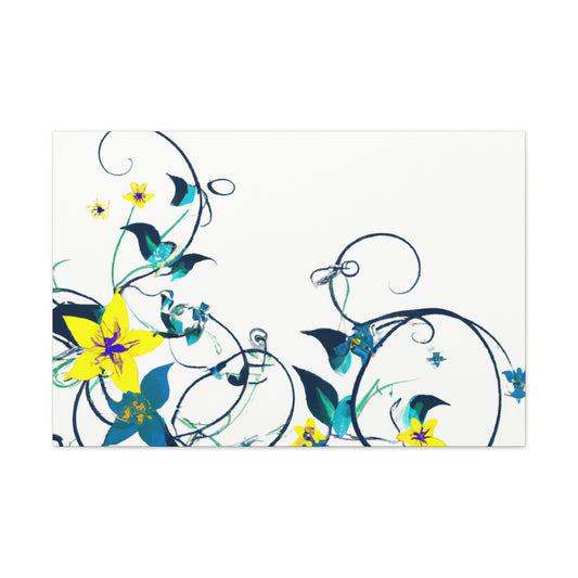 Blossom Brilliance - Floral - Canvas