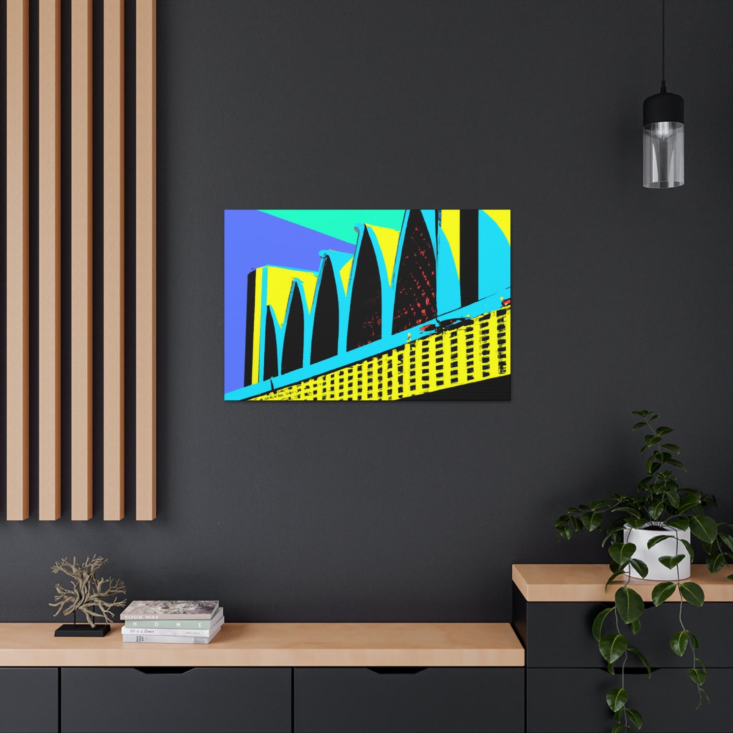 Teensome Twist-O-Rama Dance Hall - Canvas - Pop Art