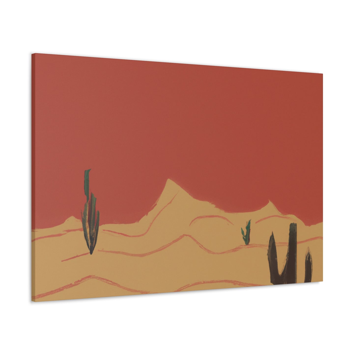 Desert Stage - Vintage Contemporary - Desert - Canvas