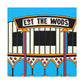 Route 50 Record Shop. - Canvas Pop Art