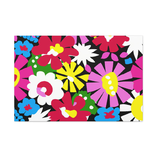 Blossom's Bliss - Floral - Canvas