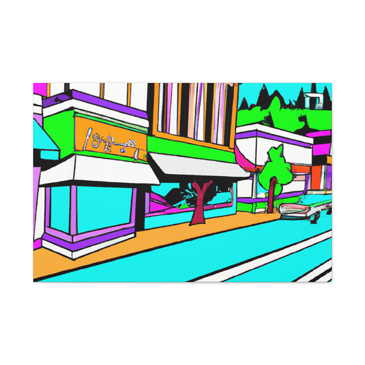 Hollywood Avenue - Pop Art Canvas