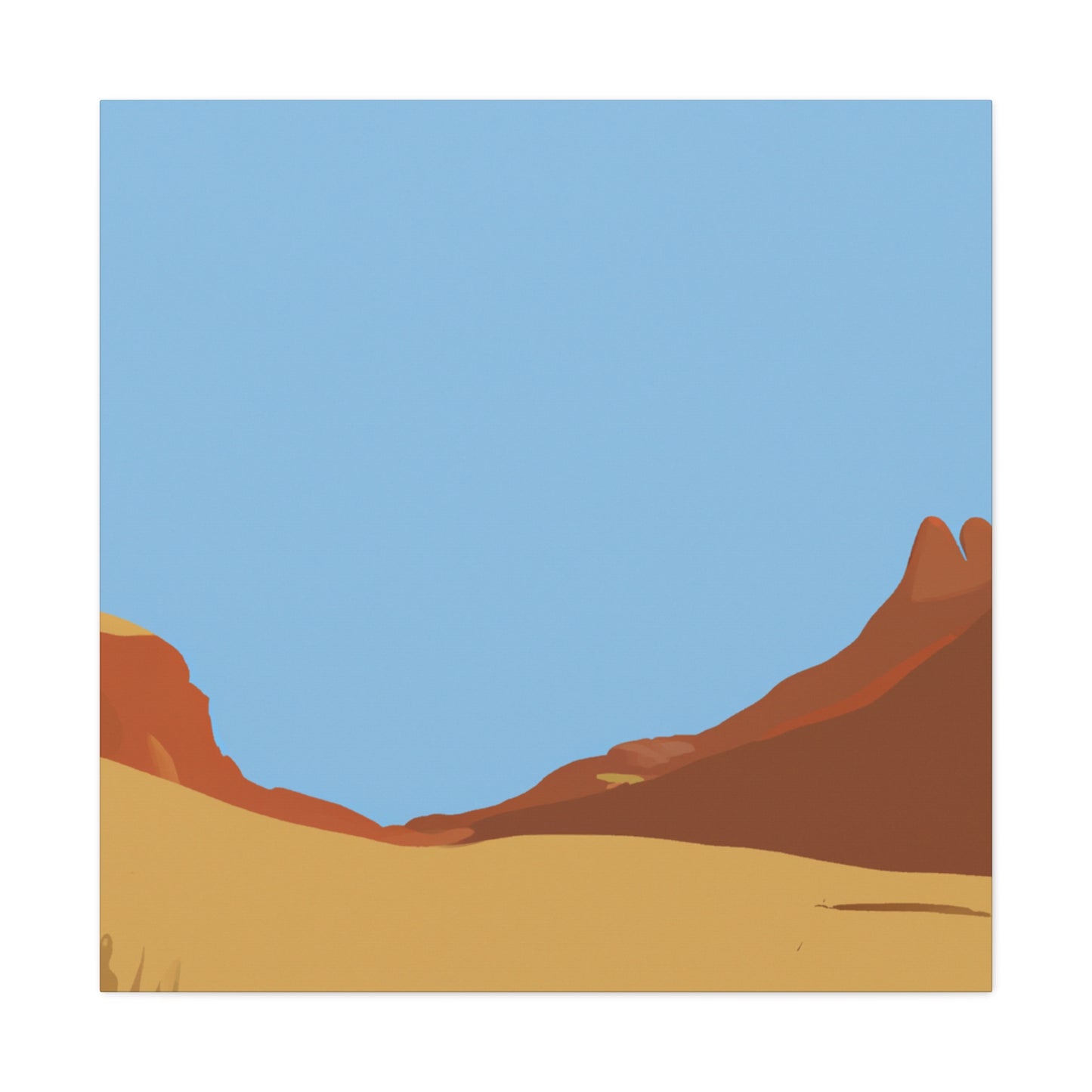 Dune-scape Landscape - Canvas