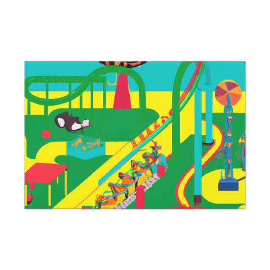Cotton Candy Kingdom - Amusement - Canvas