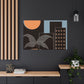 Dark Lovely - Midcentury Canvas